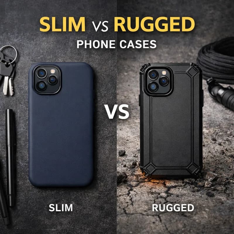 Slim vs Rugged Phone Cases: Which One Should You Choose?